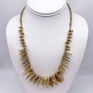 Chico’s Gold Disc Necklace